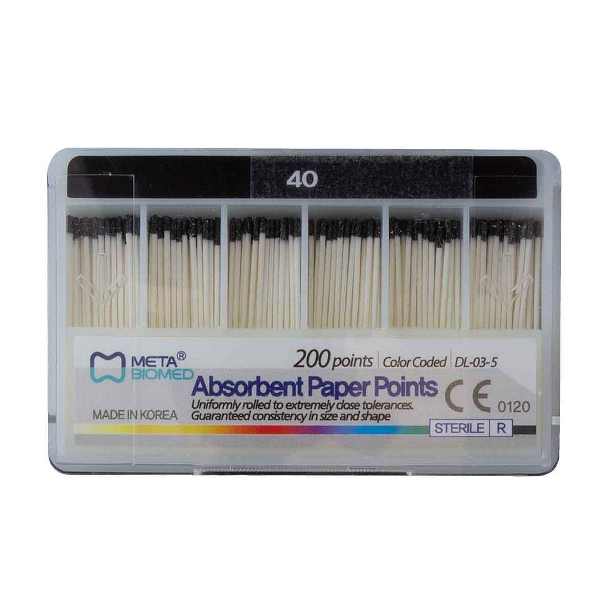  کن کاغذی متا شرکتی META ABSORBANT PAPER POINTS 