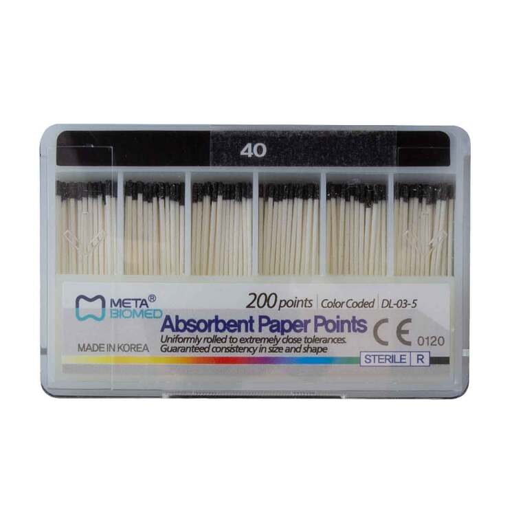 کن کاغذی متا شرکتی META ABSORBANT PAPER POINTS