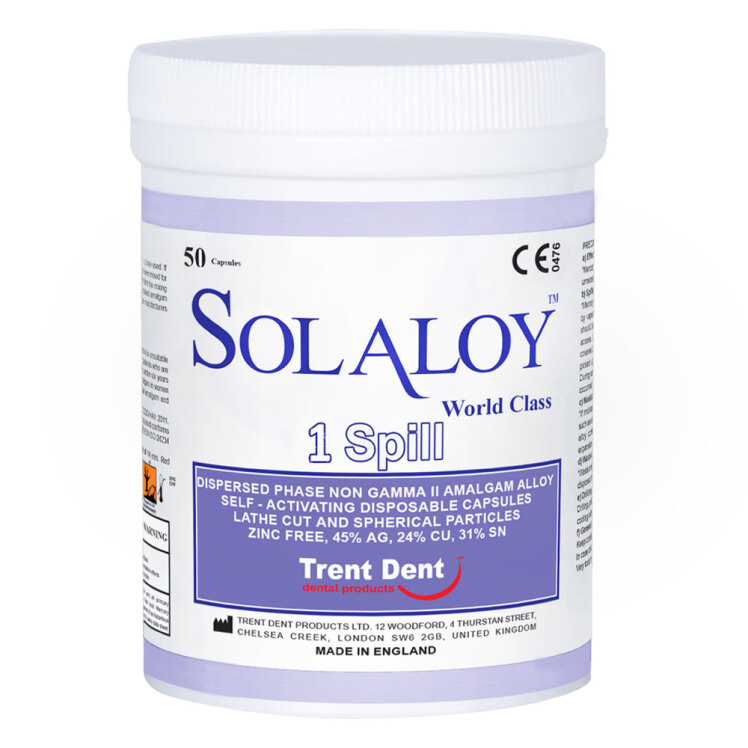 آمالگام کپسولی سولالوی SOLALOY AMALGAM CAPSULES
